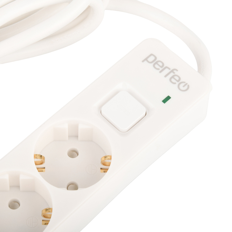 Сетевой фильтр Perfeo Real Stream 5 Sockets 1.8m White PF_E1504