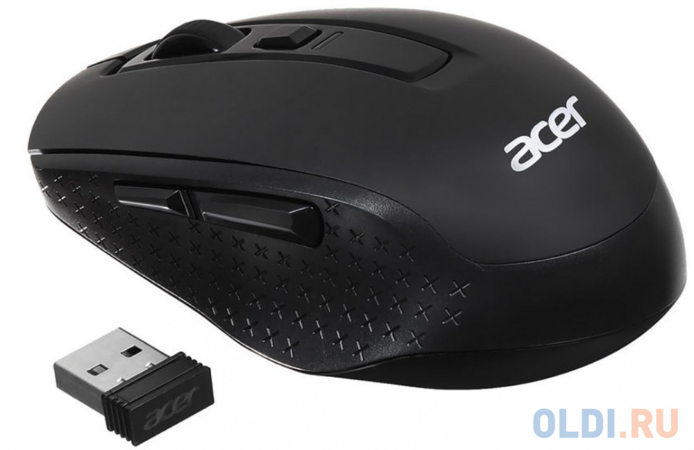 Мышь беспроводная Acer OMR070 чёрный USB + Bluetooth в Москвe