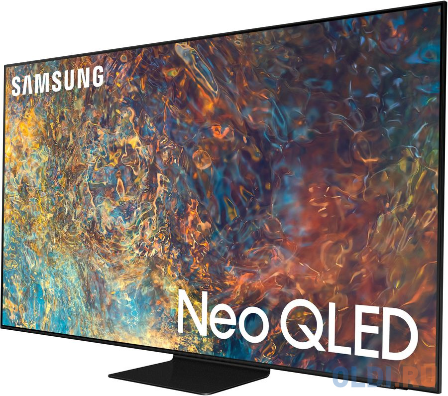 Телевизор Mini LED 65" Samsung QE65QN90BAUXCE черный 3840x2160 120 Гц Wi-Fi Smart TV 4 х HDMI 2 х USB RJ-45 Bluetooth