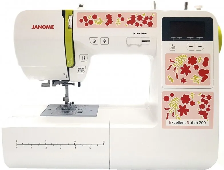 Швейная машина Janome Excellent Stitch 200, белый (200)