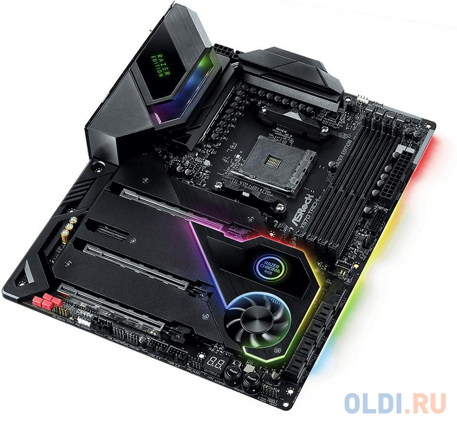 Материнская плата ASRock X570 TAICHI RAZER EDITION Socket AM4 AMD X570 4xDDR4 3xPCI-E 16x 1xPCI-E 1x 8 ATX Retail