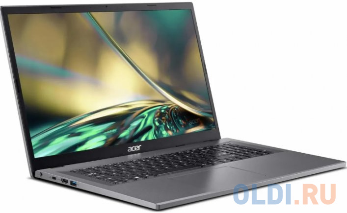 Ноутбук 17.3" IPS FHD Acer A317-55P silver (Core i3 N305/16Gb/512Gb SSD/VGA int/noOS) (NX.KDKCD.001)