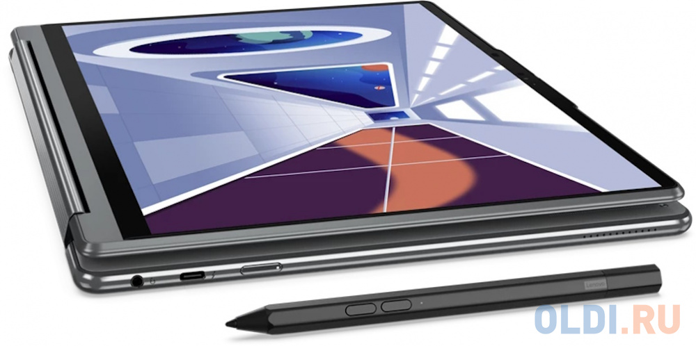 Ноутбук/ Lenovo Yoga 9 14IRP8 14"(2880x1800 OLED)/Touch/Intel Core i7 1360P(2.2Ghz)/16384Mb/1024SSDGb/noDVD/Int:Intel Iris Xe Graphics/Cam/BT/WiF в Москвe