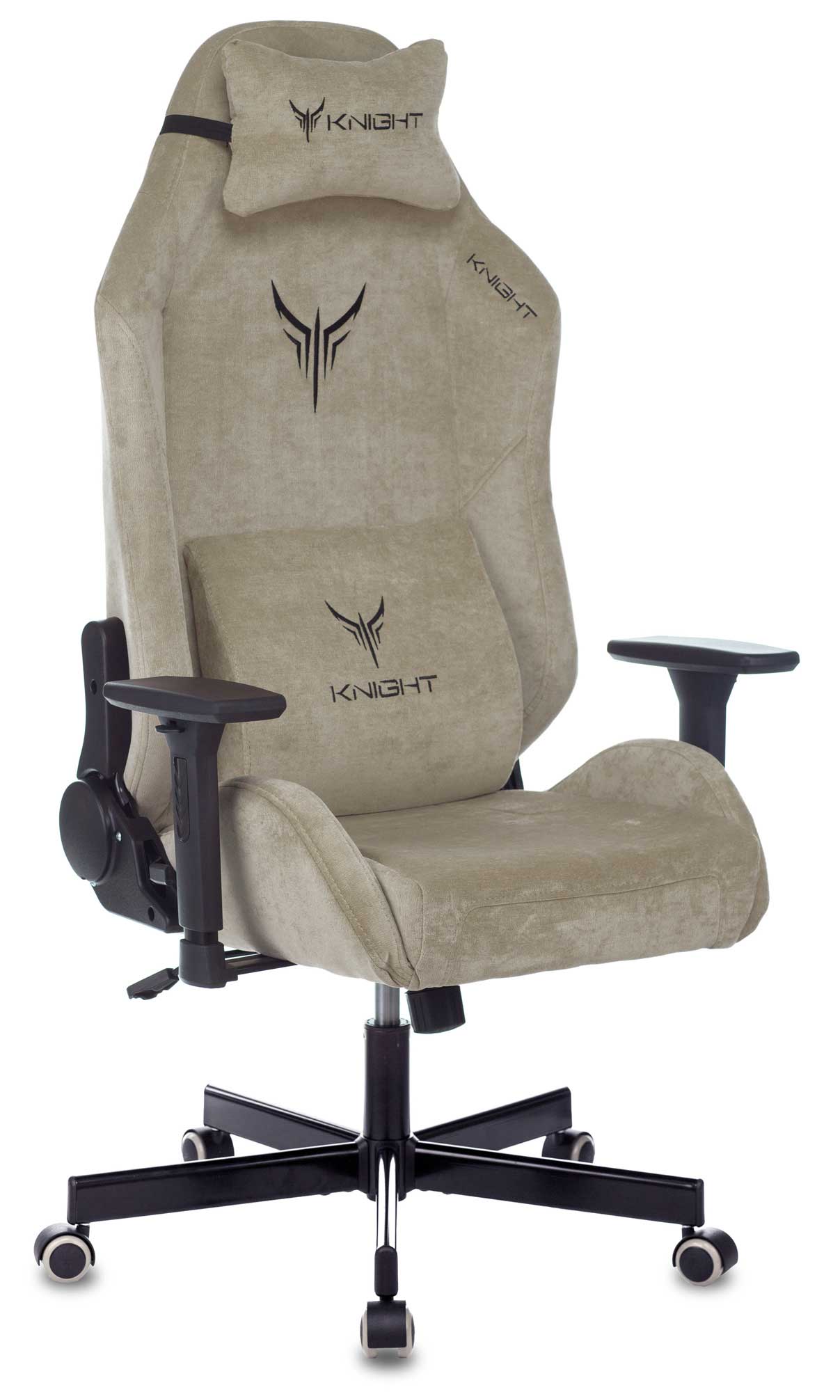 Кресло игровое Knight N1 Fabric бежевый