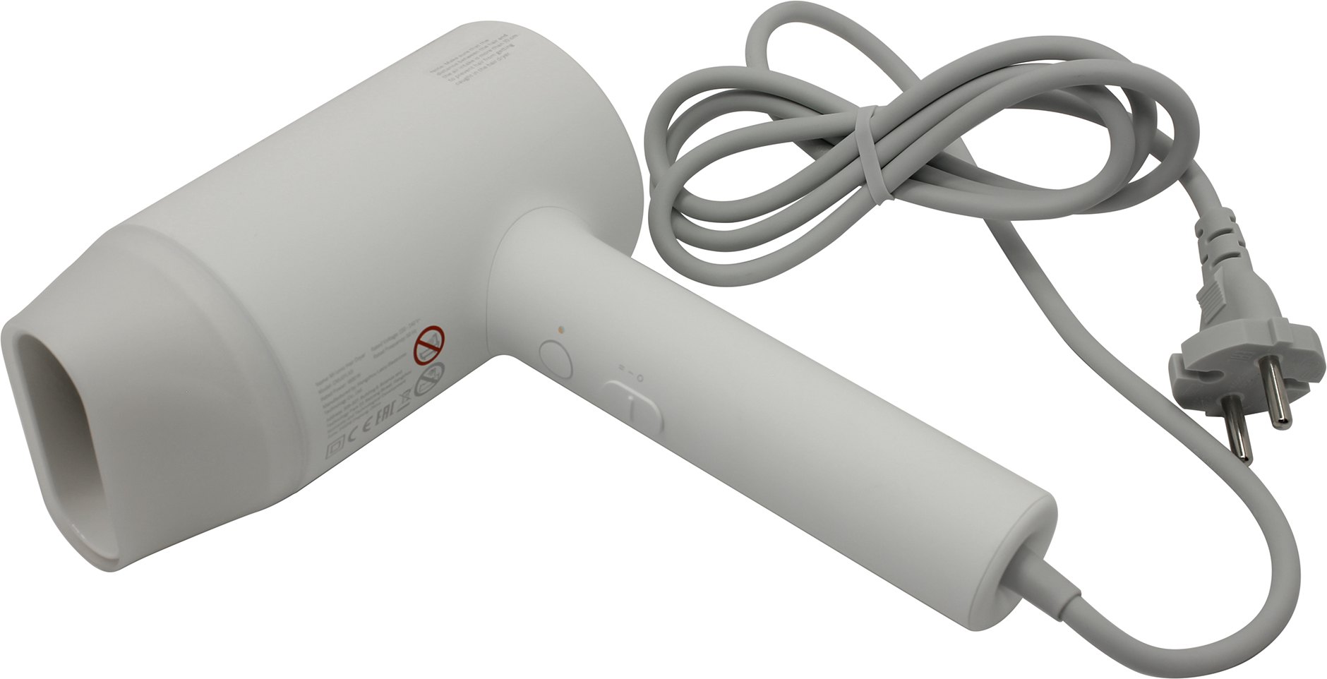 Фен Xiaomi Mi Ionic Hair Dryer 1800Вт, 1 насадка, концентратор, белый (NUN4052GL/CMJ01LX3) в Москвe