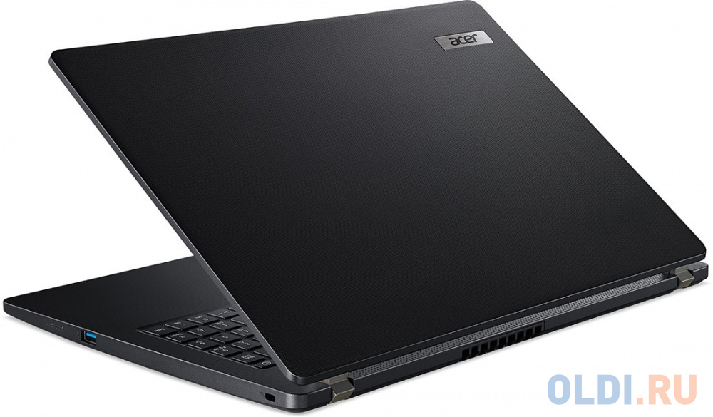 Ноутбук Acer TravelMate P2 TMP215-53-391C Core i3 1115G4 8Gb SSD256Gb Intel UHD Graphics 15.6" IPS FHD (1920x1080)/ENGKBD noOS black WiFi BT Cam