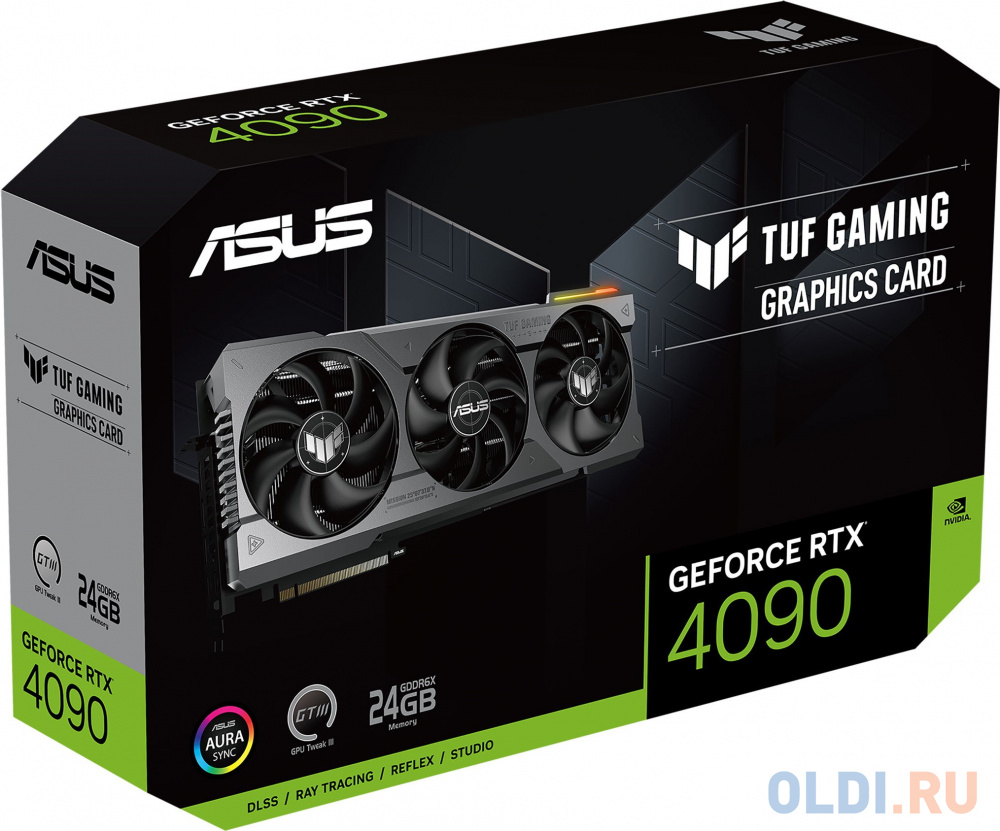 Видеокарта ASUS nVidia GeForce RTX 4090 TUF GAMING 24576Mb