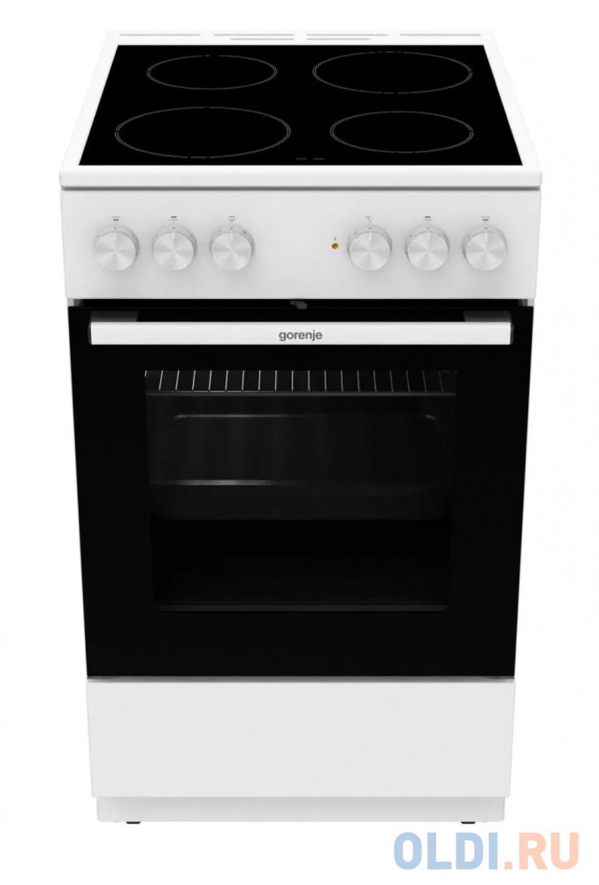 Электрическая плита Gorenje GEC5A41WG белый в Москвe