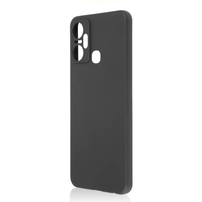 Чехол Zibelino для Infinix Smart 6 Plus Soft Matte защита камеры Black ZSM-INF-S6-PLUS-CAM-BLK в Москвe