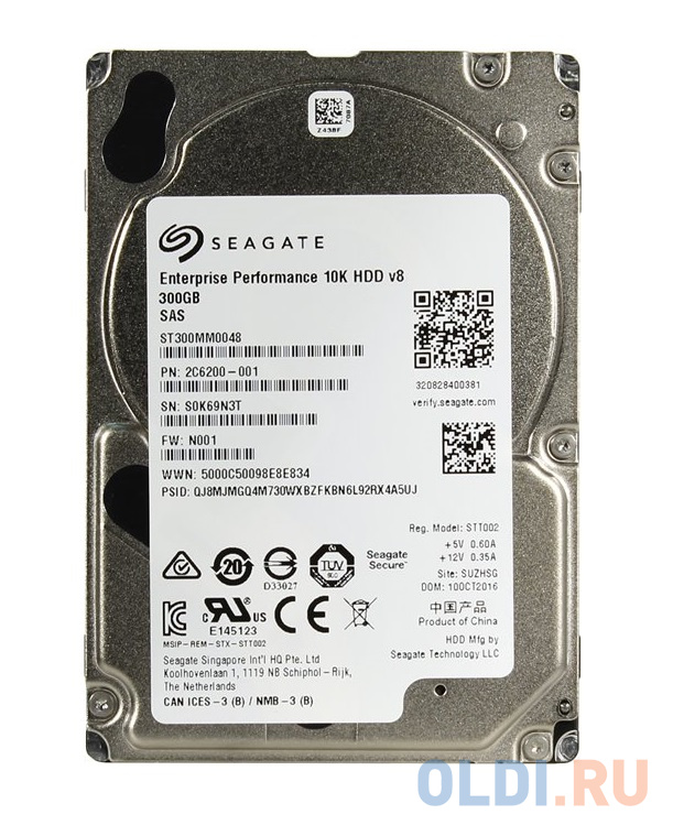 Жесткий диск 2.5" 300Gb Seagate ST300MM0048 Enterprise Performance (10000rpm 128Mb)