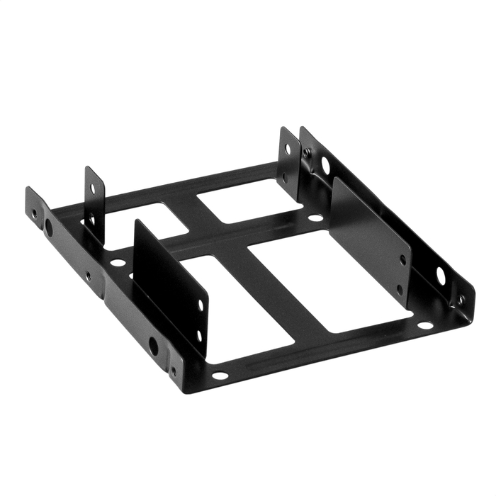 Переходник EXEGATE HD-22T3M, 2x2.5" в отсек 3.5" для установки HDD, черный (EX292544RUS)