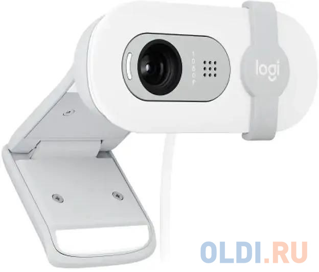 Камера Web Logitech HD Webcam Brio 100 Full белый 2Mpix (1920x1080) USB Type-C с микрофоном (960-001618) в Москвe