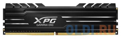 Оперативная память для компьютера A-Data XPG Gammix D10 Black Gaming Memory DIMM 16Gb DDR4 3200 MHz AX4U320016G16A-SB10