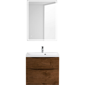 Тумба под раковину BelBagno Marino-H60 60 rovere moro (MARINO-H60-600-2C-SO-RW-P)