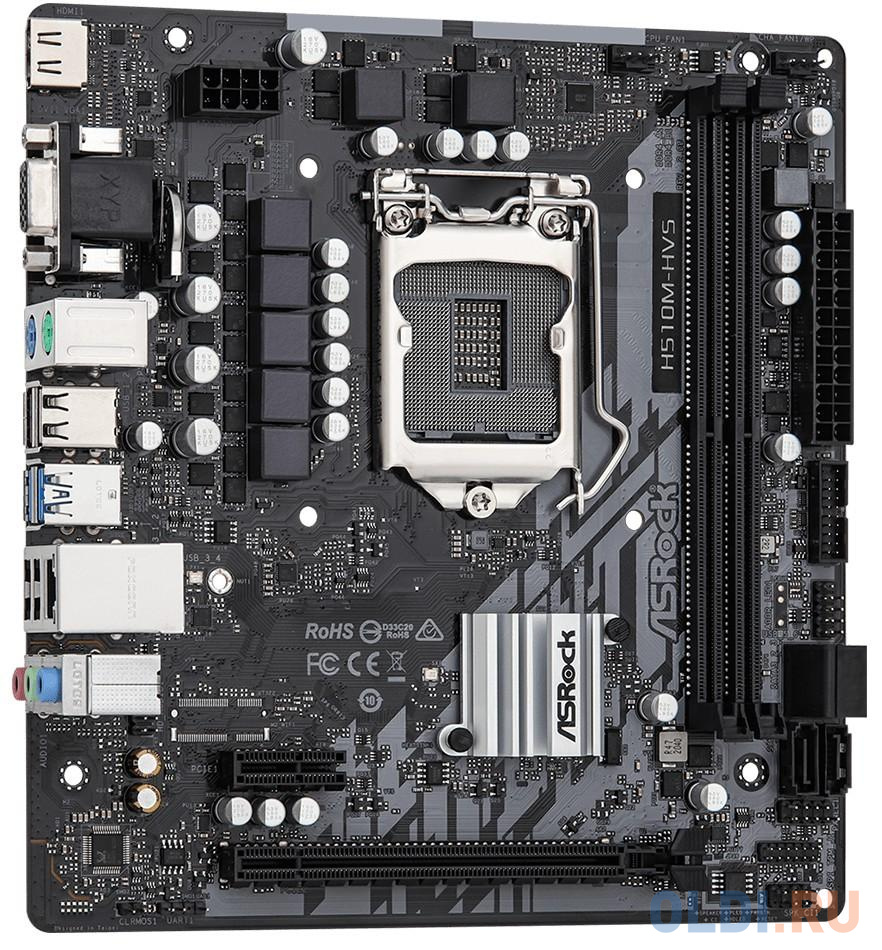 Материнская плата ASRock H510M-HVS R2.0 в Москвe