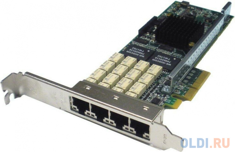 PE2G4BPI35LA-SD  (Intel i350AM4) 4x 10/100/1000Base-T Express Bypass Server Adapter RJ45