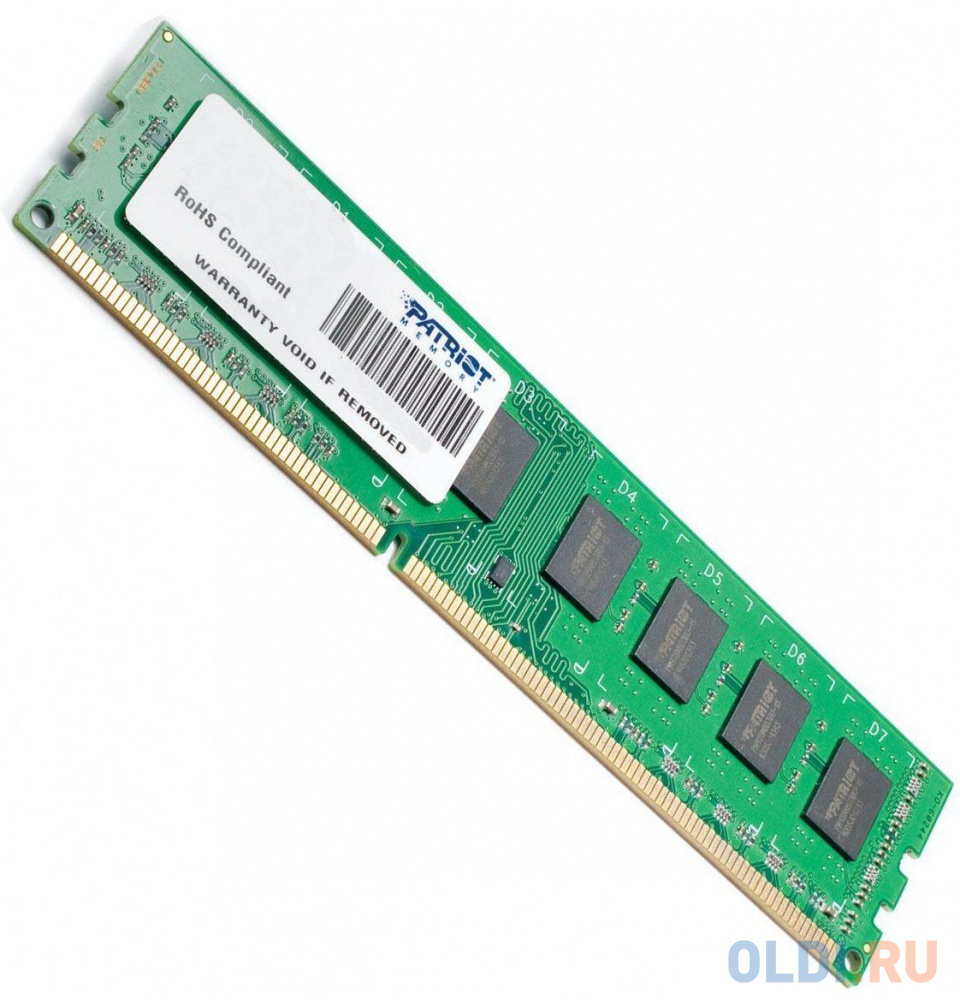 Оперативная память для компьютера Patriot PSD32G133381 DIMM 4Gb DDR3 1333MHz