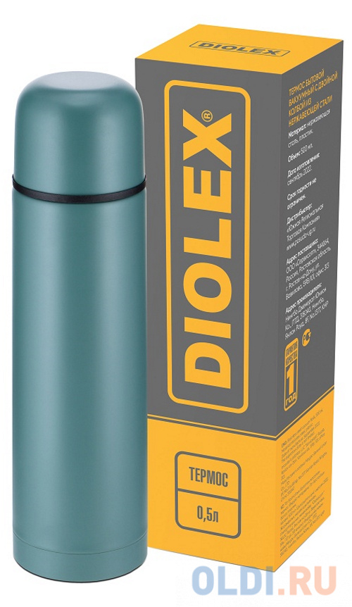 Термос Diolex DX-500-4B 0,50л мятный