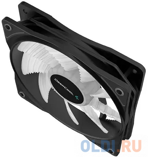 DEEPCOOL RF120W 120x120x25мм (96шт./кор, LED White подсветка, 1300об/мин) Retail