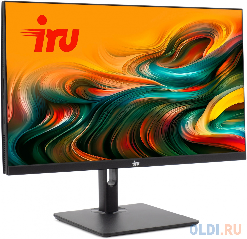 Моноблок IRU 23ID 23.8" Full HD i5 12400 (2.5) 16Gb SSD512Gb UHDG 730 CR noOS GbitEth WiFi BT 90W Cam черный 1920x1080