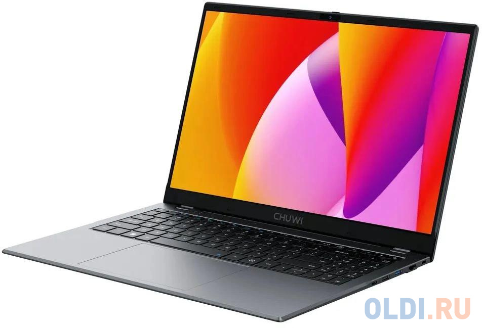 Ноутбук Chuwi HeroBook Plus Celeron N4020 8Gb SSD256Gb Intel UHD Graphics 600 15.6" IPS FHD (1920x1080) Windows 11 Home grey WiFi BT Cam 5000mAh