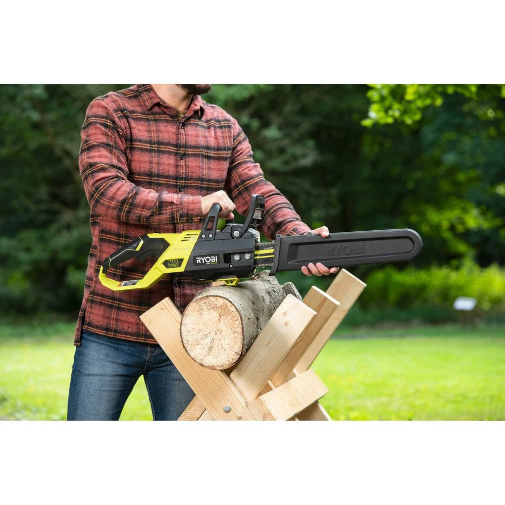 Бесщеточная цепная пила Ryobi