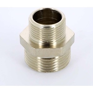 Ниппель Uni-Fitt 1'' х 1/2'' никелированный (600N4200)