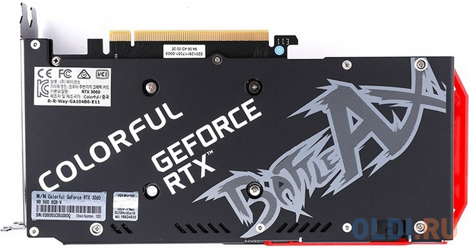 RTX3060 NB DUO 8GB-V 8GB GDDR6 128bit 3xDP+HDMI {10}