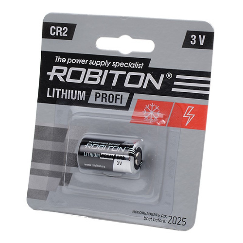 Батарейка Robiton Profi CR2 блистер, 1шт.