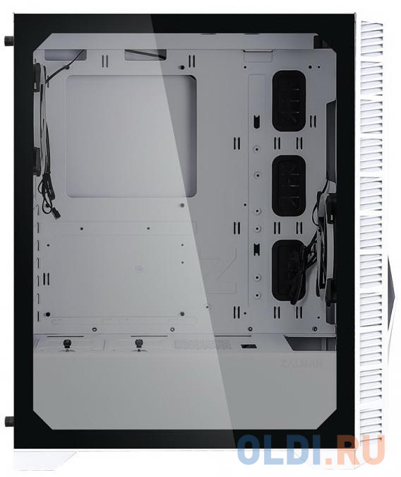 Корпус ATX Zalman Z3 Iceberg Без БП белый