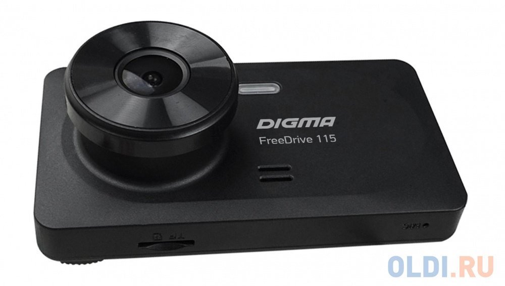 Видеорегистратор Digma FreeDrive 115 черный 1Mpix 1080x1920 1080p 150гр. JL5601