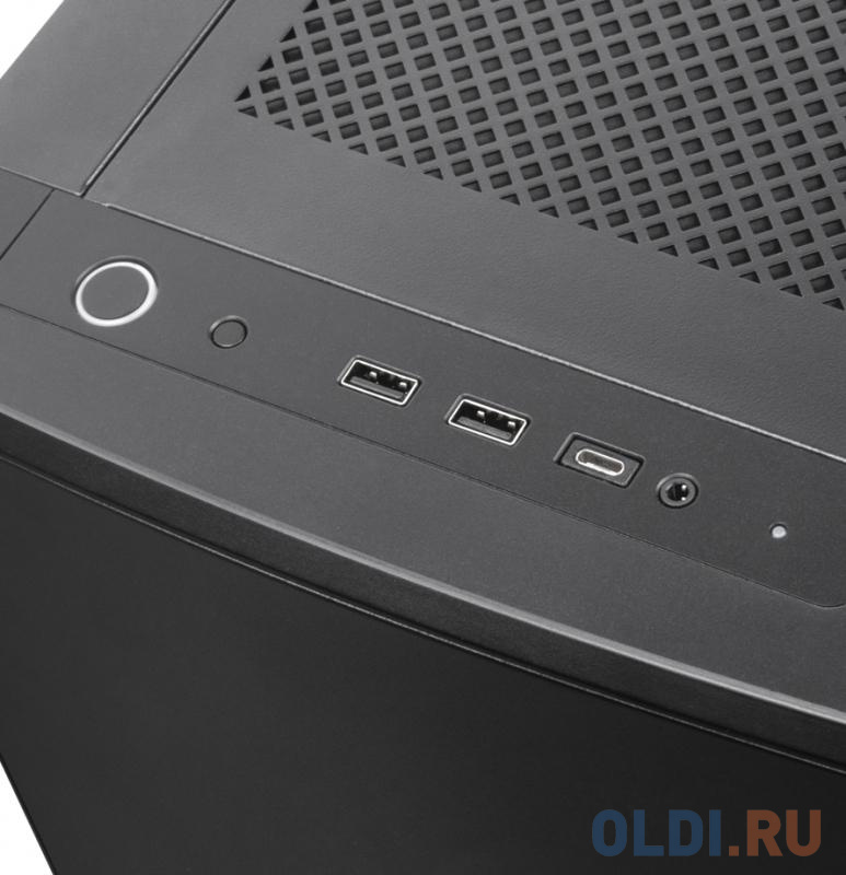 Корпус ATX SilverStone SST-SEQ1B Без БП чёрный