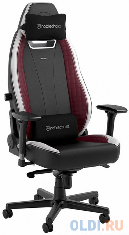 Кресло для геймеров Noblechairs LEGEND чёрный белый красный в Москвe