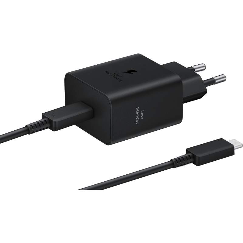 Зарядное устройство Samsung EP-T4511 1xUSB-C 45W Black