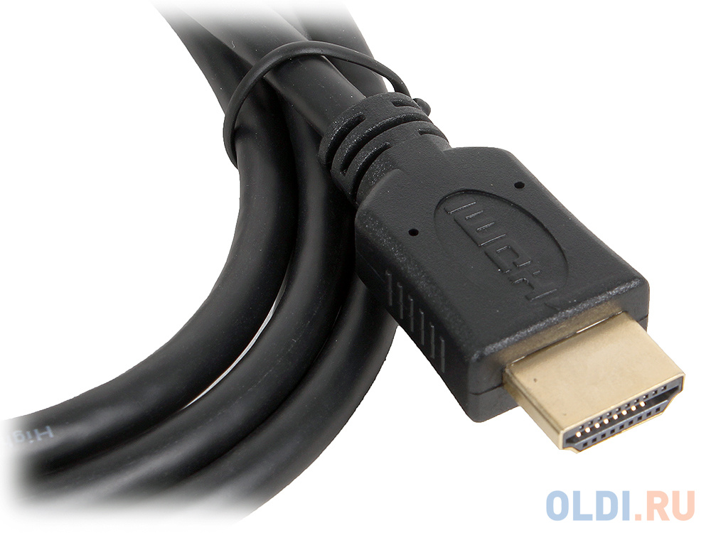 Кабель Gembird/Cablexpert HDMI-miniHDMI v1.4, 19M/19M, 1.8м, 3D, Ethernet, черный, позол.