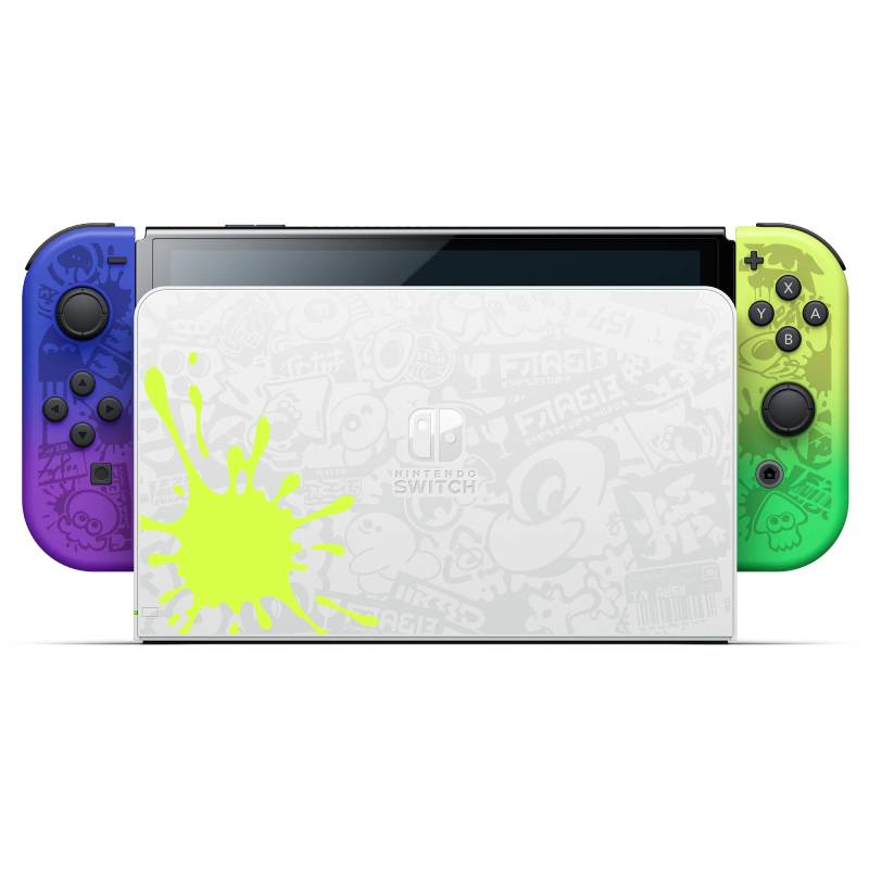 Игровая приставка Nintendo Switch OLED Splatoon в Москвe