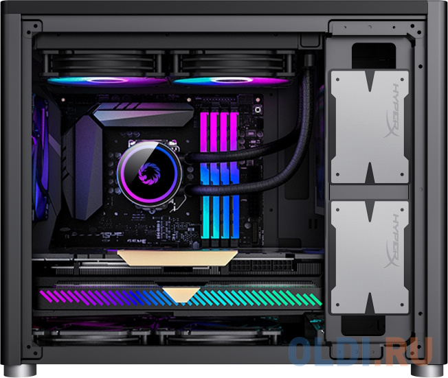 Компьютерный корпус, без блока питания mATX/ Gamemax Spark Black mATX case, black, w/o PSU, w/1xUSB3.0+1xType-C, 1xCombo Audio в Москвe