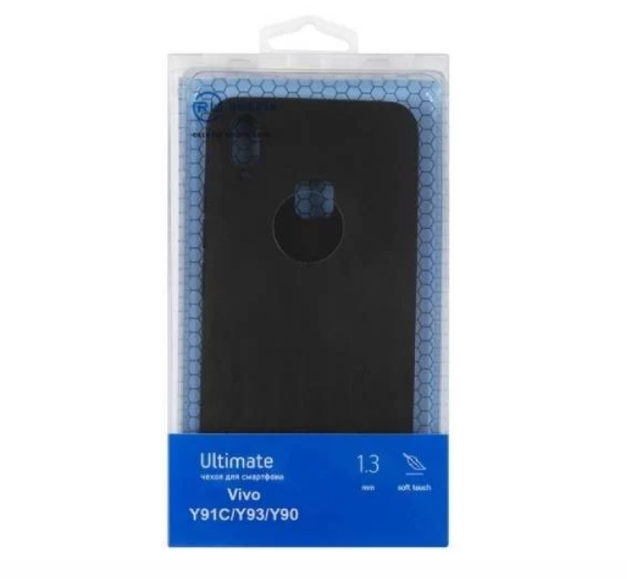 Чехол защитный Red Line Ultimate для Vivo Y91C/Y90, черный УТ000022537