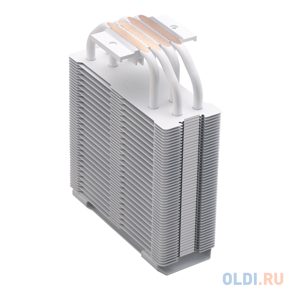 Кулер для процессора/ Cooler Master Hyper 212 Halo White (150W, 4-pin, 154mm, tower, Al/Cu, fans: 1x120mm/51.88CFM/27dBA/2050rpm, White, 1700/1200/115