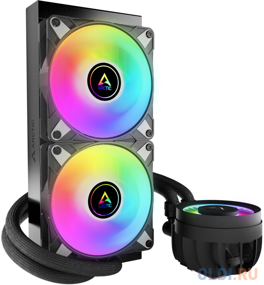 Жидкостная система охлаждения Arctic Cooling Arctic Liquid Freezer III-240 A-RGB Black Multi Compatible All-In-One CPU Water Cooler (ACFRE00142A)