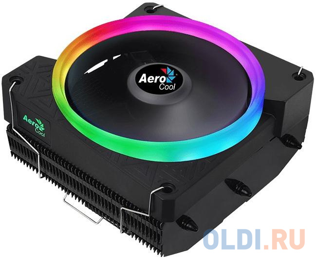 Cooler Aerocool Cylon 3H 125W / ARGB/ PWM / Intel 12*,15* / AMD AM4 в Москвe