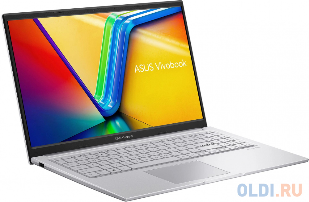 Ноутбук Asus Vivobook 15 X1504ZA-BQ1104 Core i3 1215U 8Gb SSD512Gb Intel UHD Graphics 15.6" IPS FHD (1920x1080) noOS silver WiFi BT Cam (90NB1022