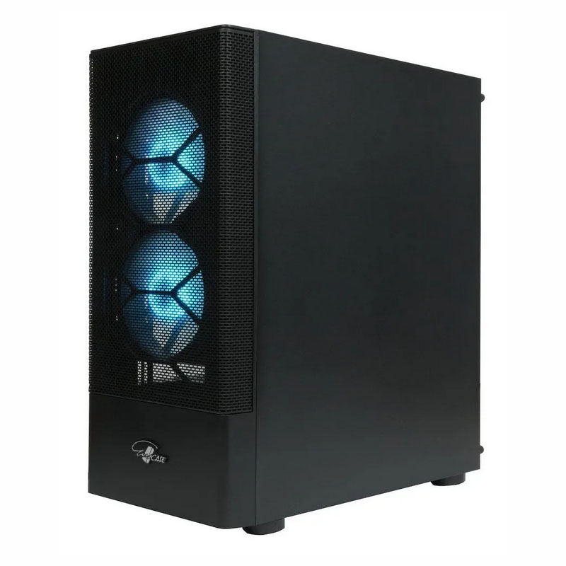 Корпус Eurocase ATX B02 RGB без БП Black