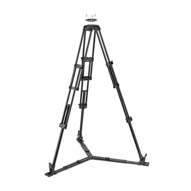 Видеоштатив Manfrotto Alu Twin GS Tripod 100/75mm MVTTWINGA