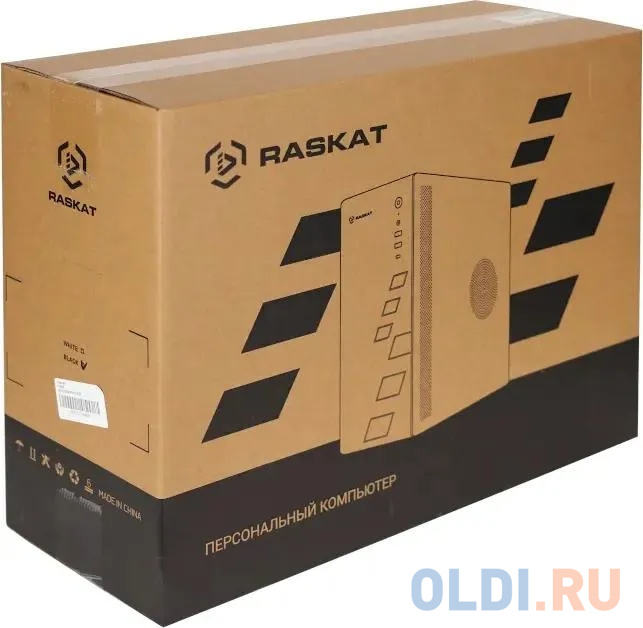 Компьютер Raskat Standart 300 (Intel Core i3 12100, RAM 8Gb, SSD 240Gb, no OS, kb+ms, black) в Москвe