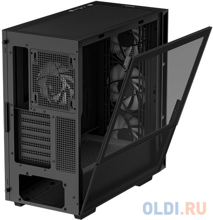 Корпус Deepcool CH560 черный без БП ATX 4x120mm 1xUSB3.0 1xUSB3.1 audio bott PSU в Москвe