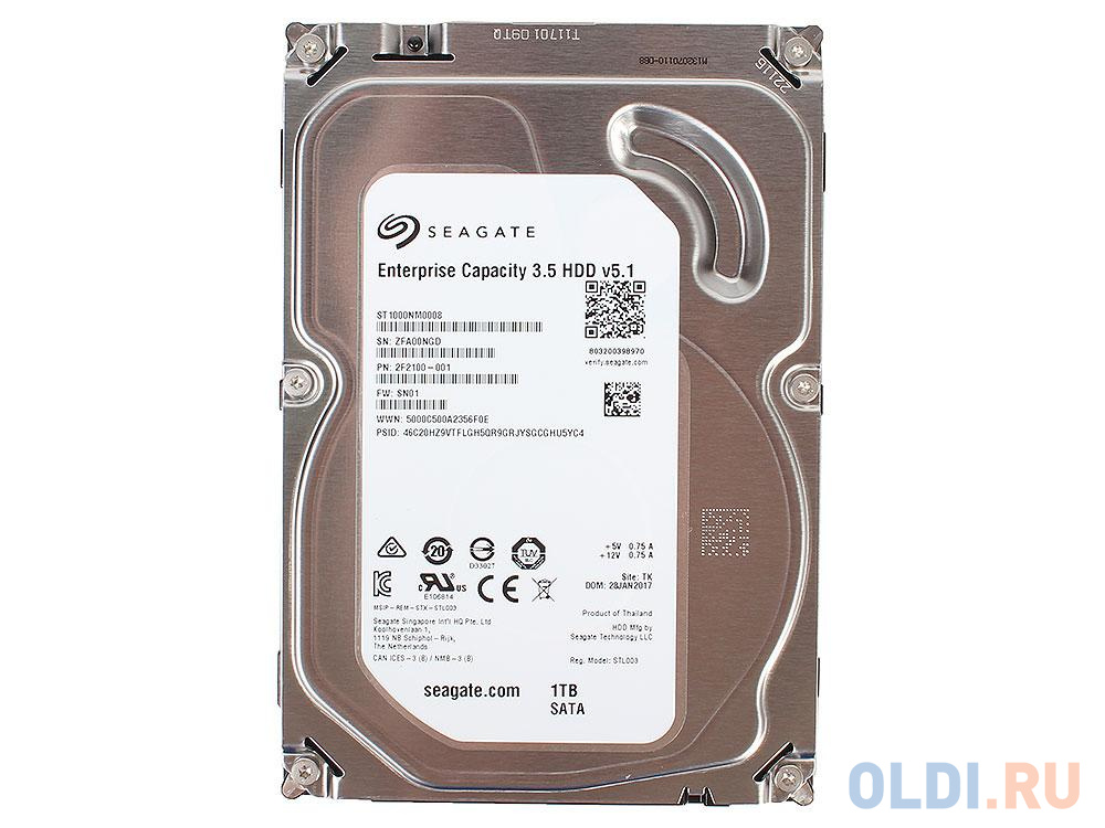 Жесткий диск Seagate Enterprise Capacity 1 Tb