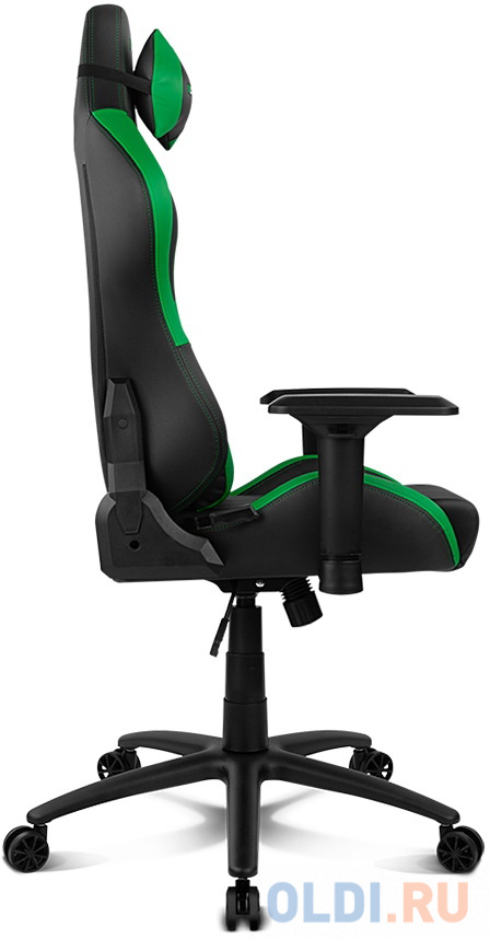 Кресло для геймеров Drift DR250 чёрный зеленый