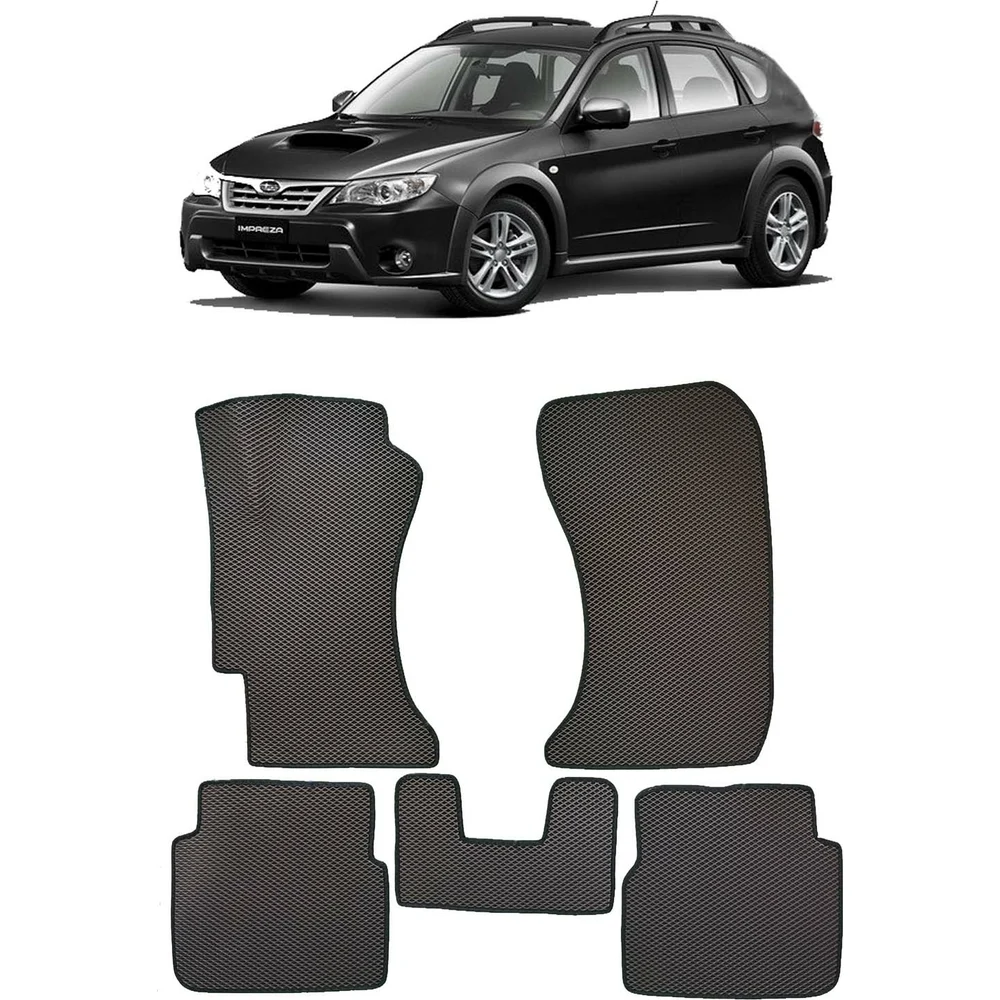 Ковры в салон автомобиля subaru impreza xv (gh) 2010 - 2011 Eva Smart 3862-B5B5-S <vendorcode>
