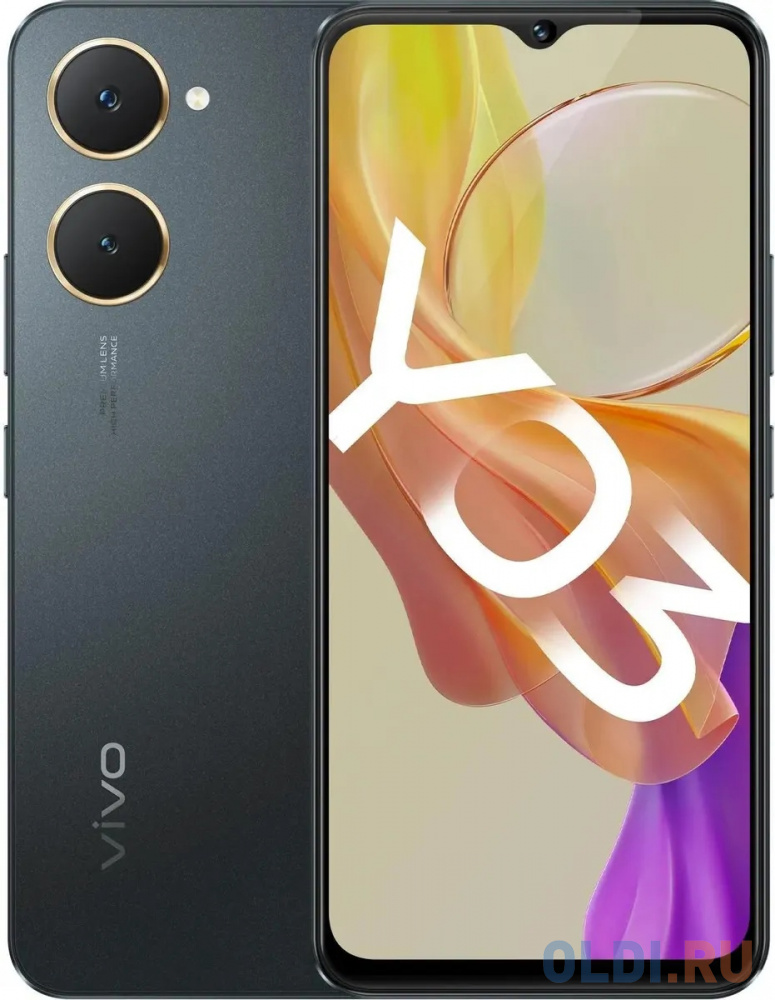 Смартфон vivo Y03 4+128 GB Космический чёрный